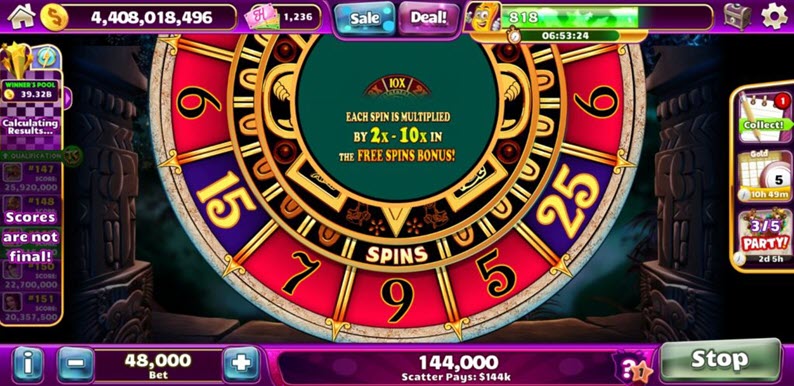 Montezuma Bonus Wheel