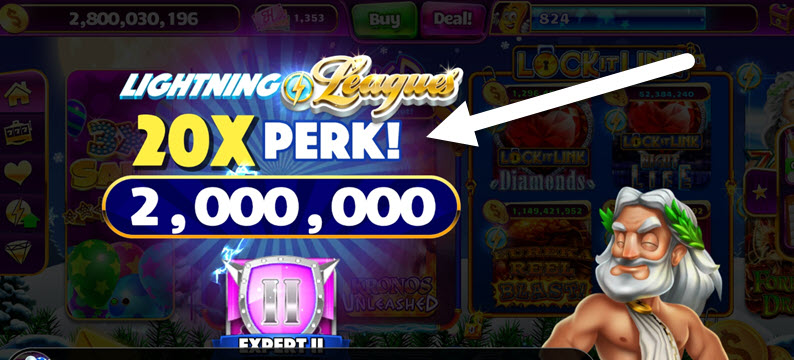 Jackpot Party Timed Bonus 20x Multiplier