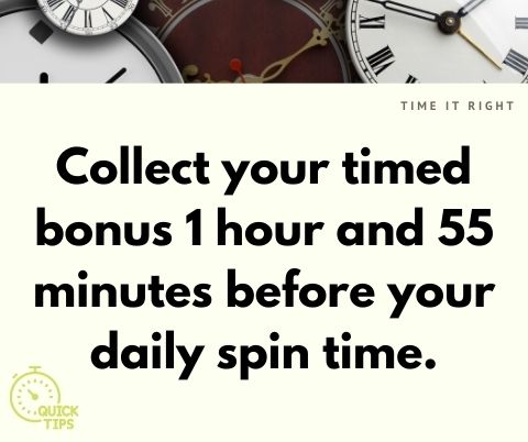 timed bonus quick tip