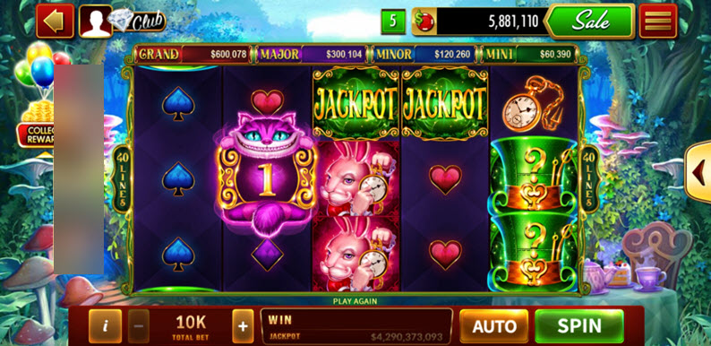 alices fortune hat slot