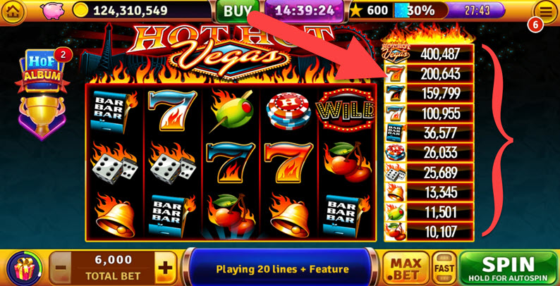 hot hot vegas progressives after a spin