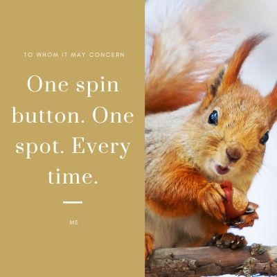 inconsistent spin buttons