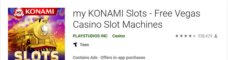 view of the app listing on Google Play