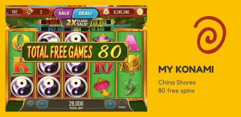 mykonami china shores 80 free spins