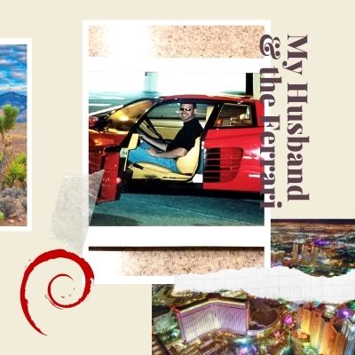 rented Ferrari in Las Vegas