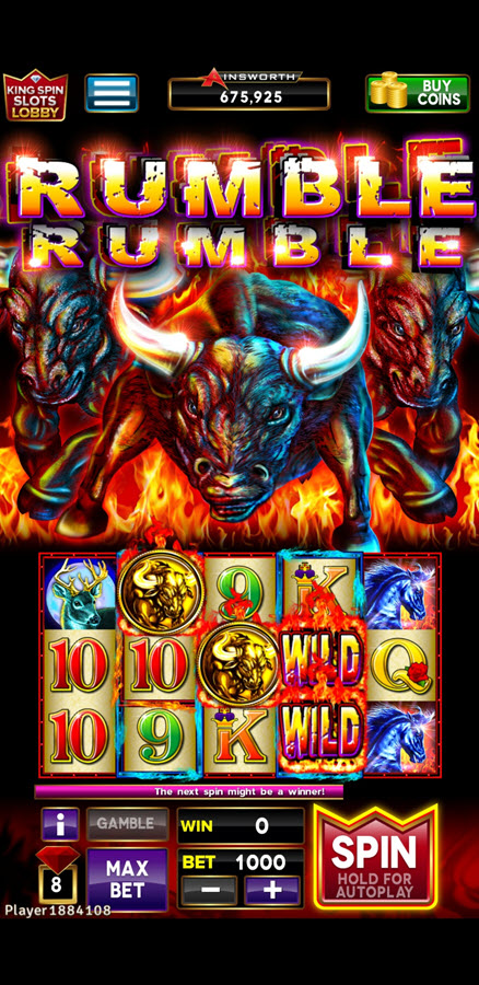 rumble rumble sweet zone slot